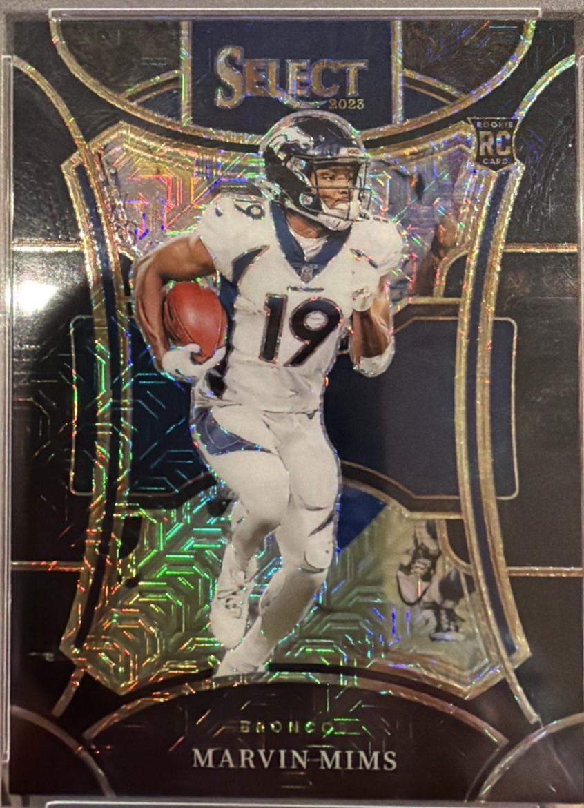 Marvin Mims [Black Prizm] #429