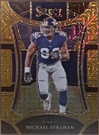 Michael Strahan [Gold Prizm] #472