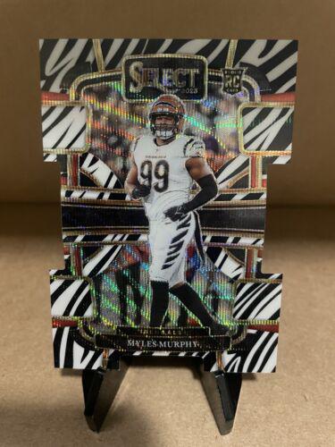 Myles Murphy [Zebra Prizm Die-Cut] #22