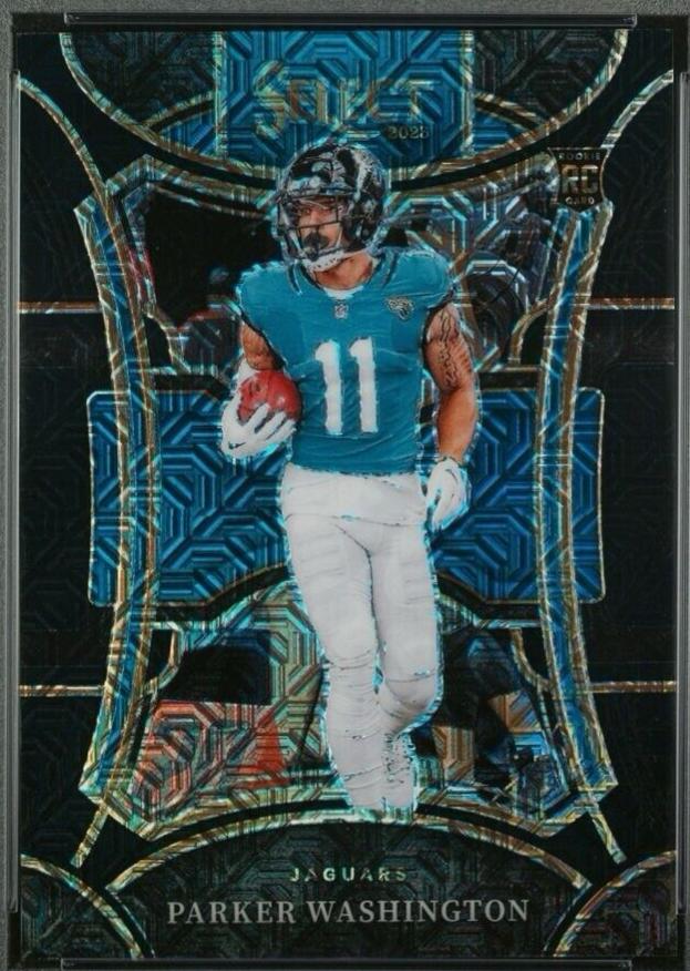 Parker Washington [Black Prizm] #444