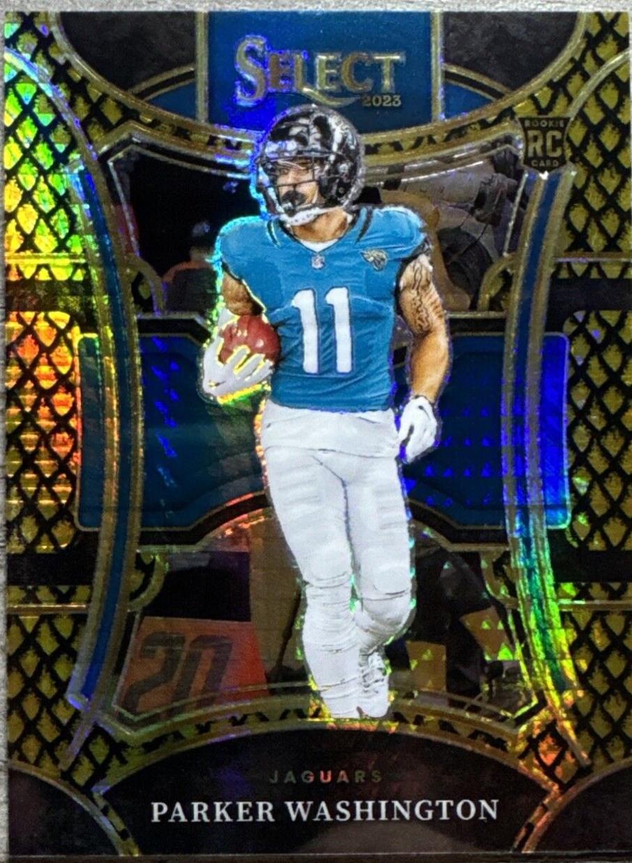 Parker Washington [Dragon Scale Gold Prizm] #444