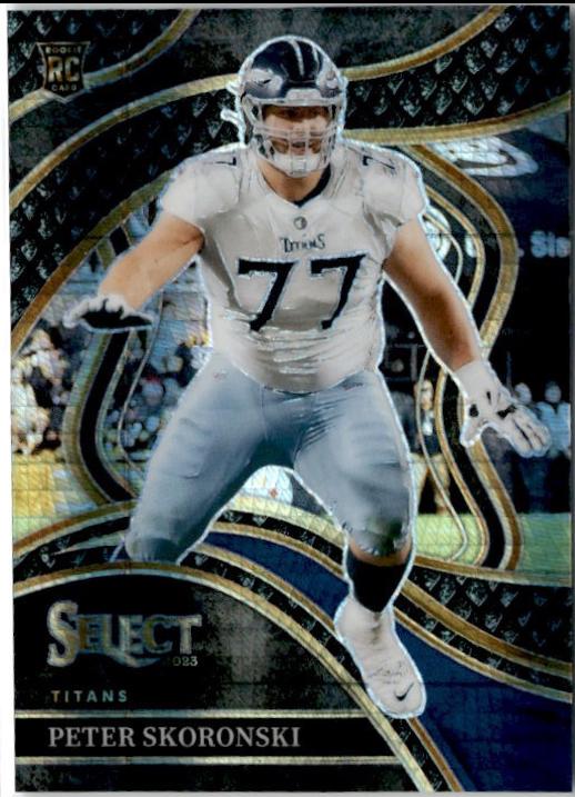 Peter Skoronski [Dragon Scale Black Prizm] #225