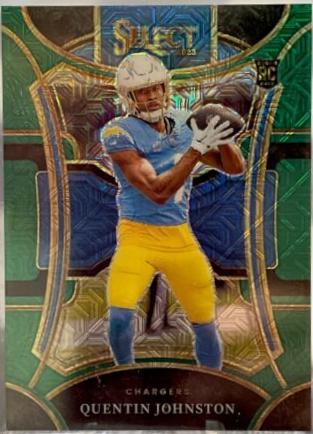 Quentin Johnston [Green Prizm] #453