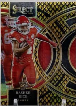 Rashee Rice [Dragon Scale Gold Prizm] #132