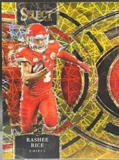 Rashee Rice [Gold Prizm] #132