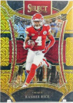 Rashee Rice [Gold Prizm] #447