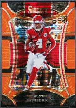 Rashee Rice [Neon Orange Pulsar Prizm] #447