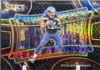 Richard Sherman [Dragon Scale Black Prizm] #400