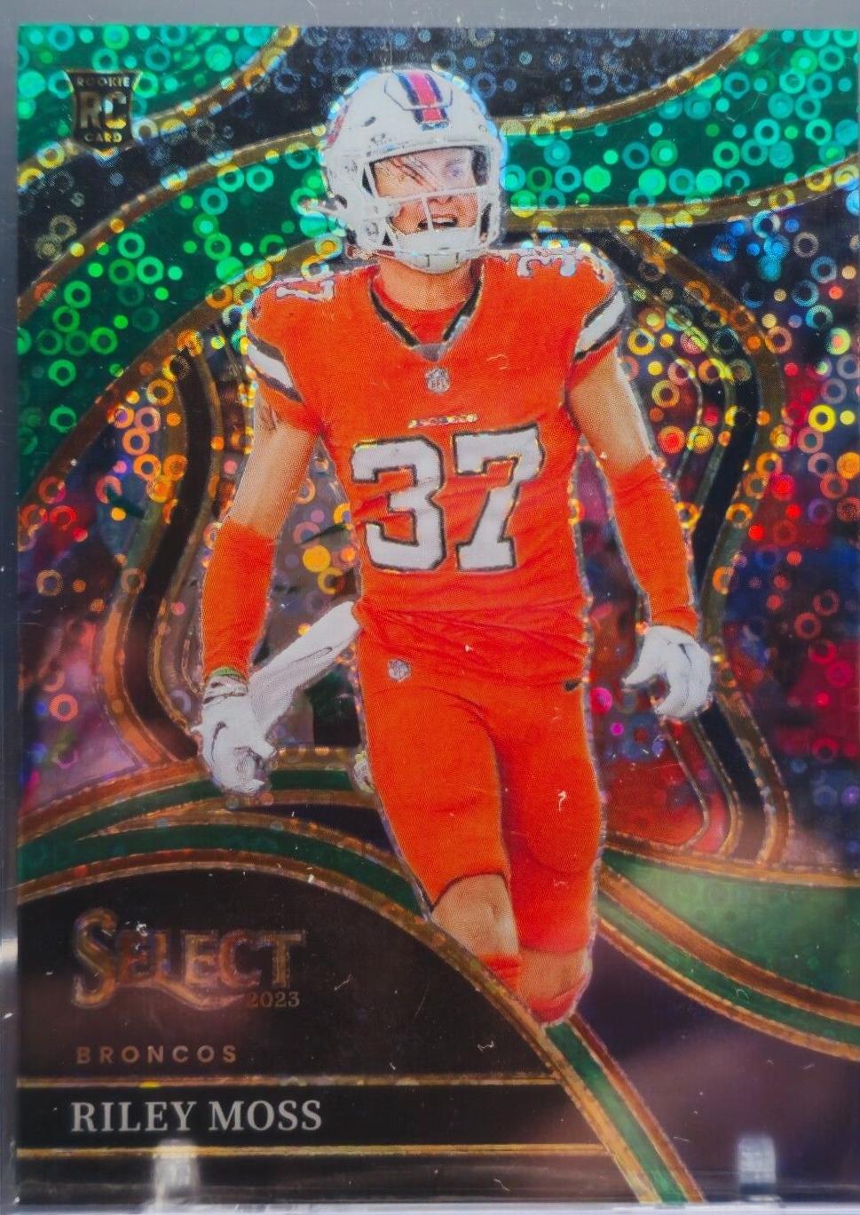 Riley Moss [Green Prizm] #222