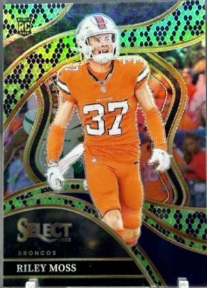 Riley Moss [Snakeskin Prizm] #222