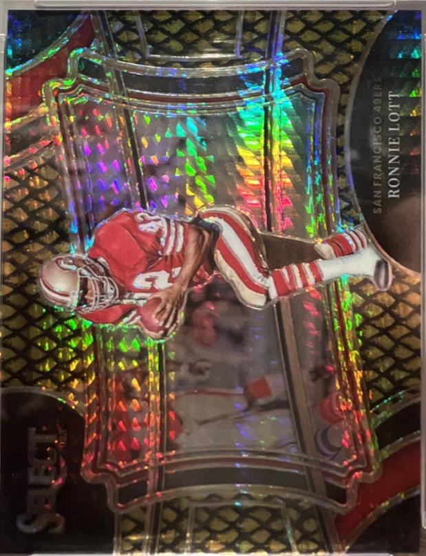 Ronnie Lott [Dragon Scale Gold Prizm] #399