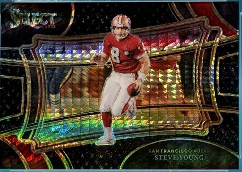 Steve Young [Dragon Scale Black Prizm] #384