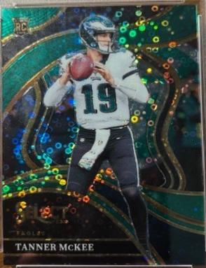 Tanner McKee [Disco Green Prizm] #218