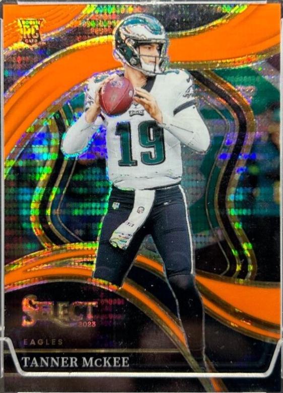 Tanner McKee [Neon Orange Pulsar Prizm] #218
