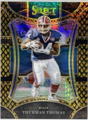 Thurman Thomas [Dragon Scale Gold Prizm] #412