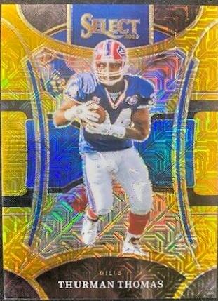 Thurman Thomas [Gold Prizm] #412