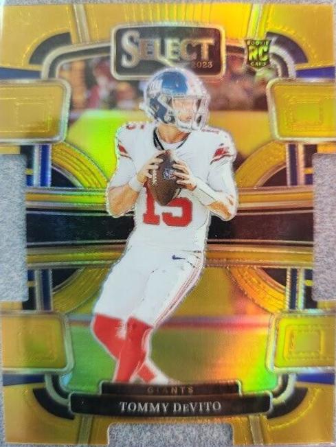 Tommy DeVito [Gold Prizm Die-Cut] #73