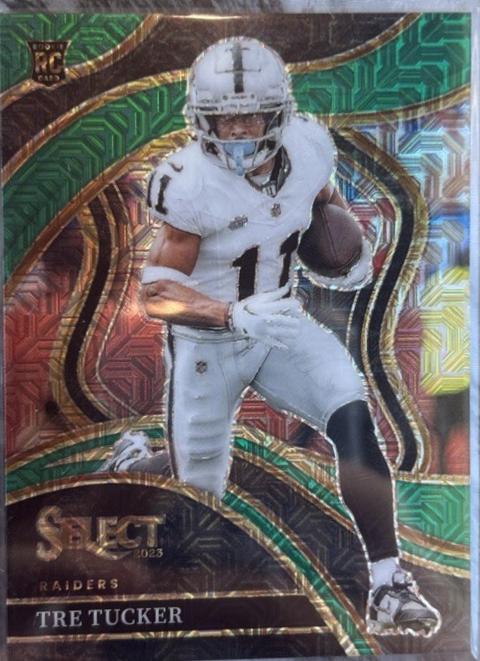 Tre Tucker [Green Prizm] #214