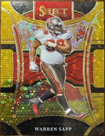 Warren Sapp [Disco Gold Prizm] #490