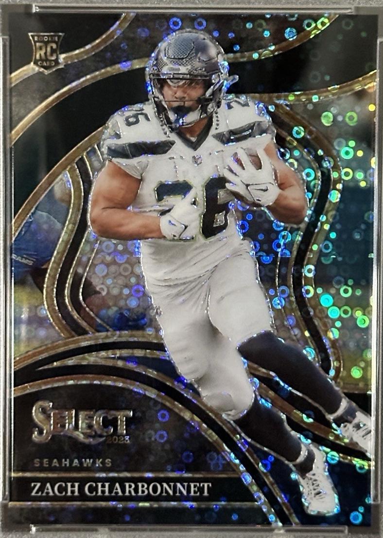Zach Charbonnet [Black Disco Prizm] #202