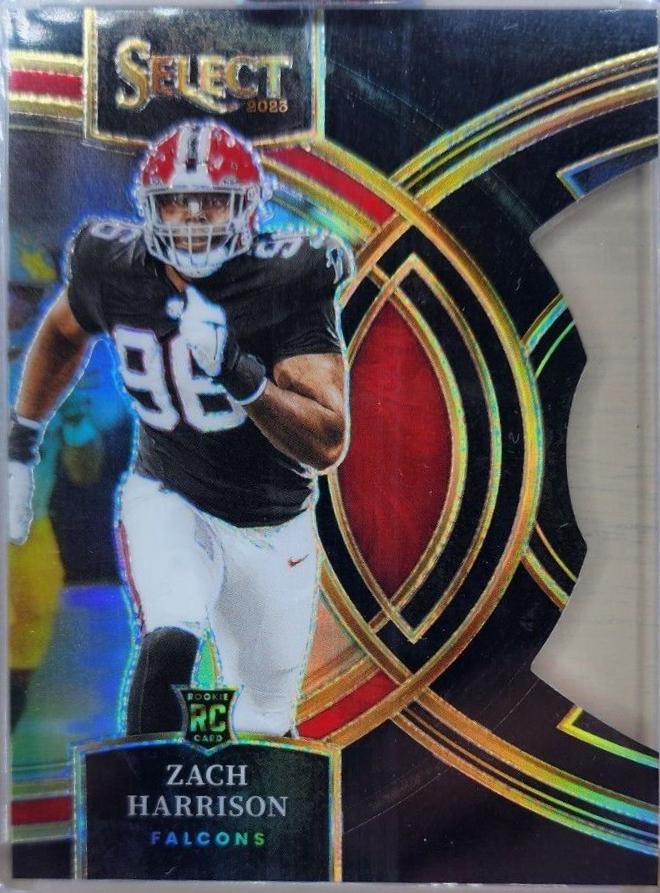 Zach Harrison [Black Prizm Die-Cut] #120