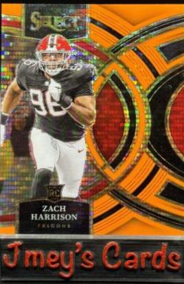 Zach Harrison [Neon Orange Pulsar Prizm] #120
