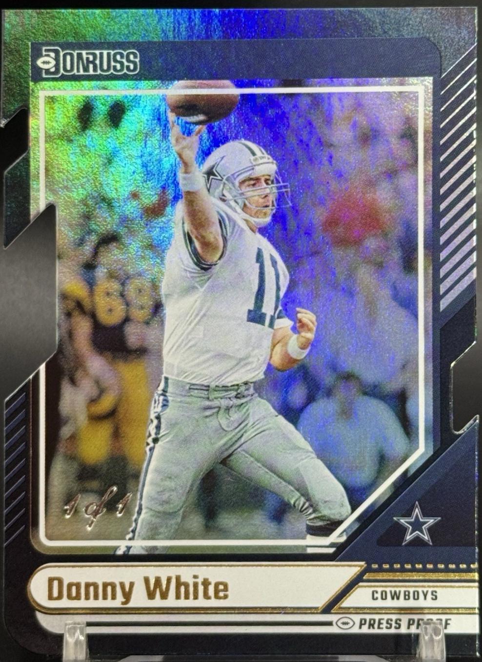 Danny White [Black Press Proof Die-Cut] #165