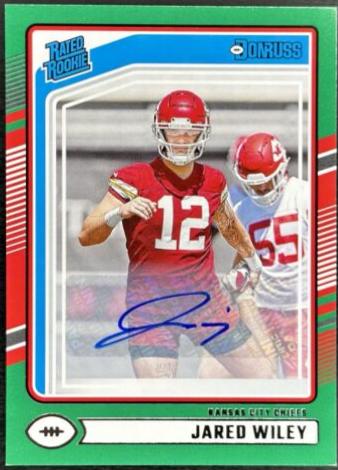 Jared Wiley [Green Autograph] #387