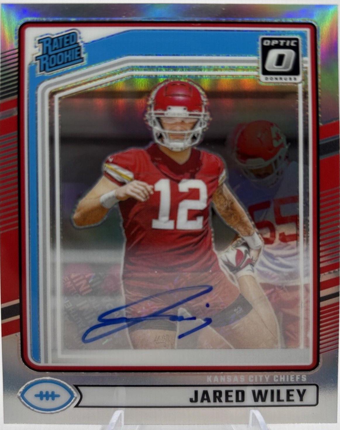 Jared Wiley [Optic Preview Autograph] #387