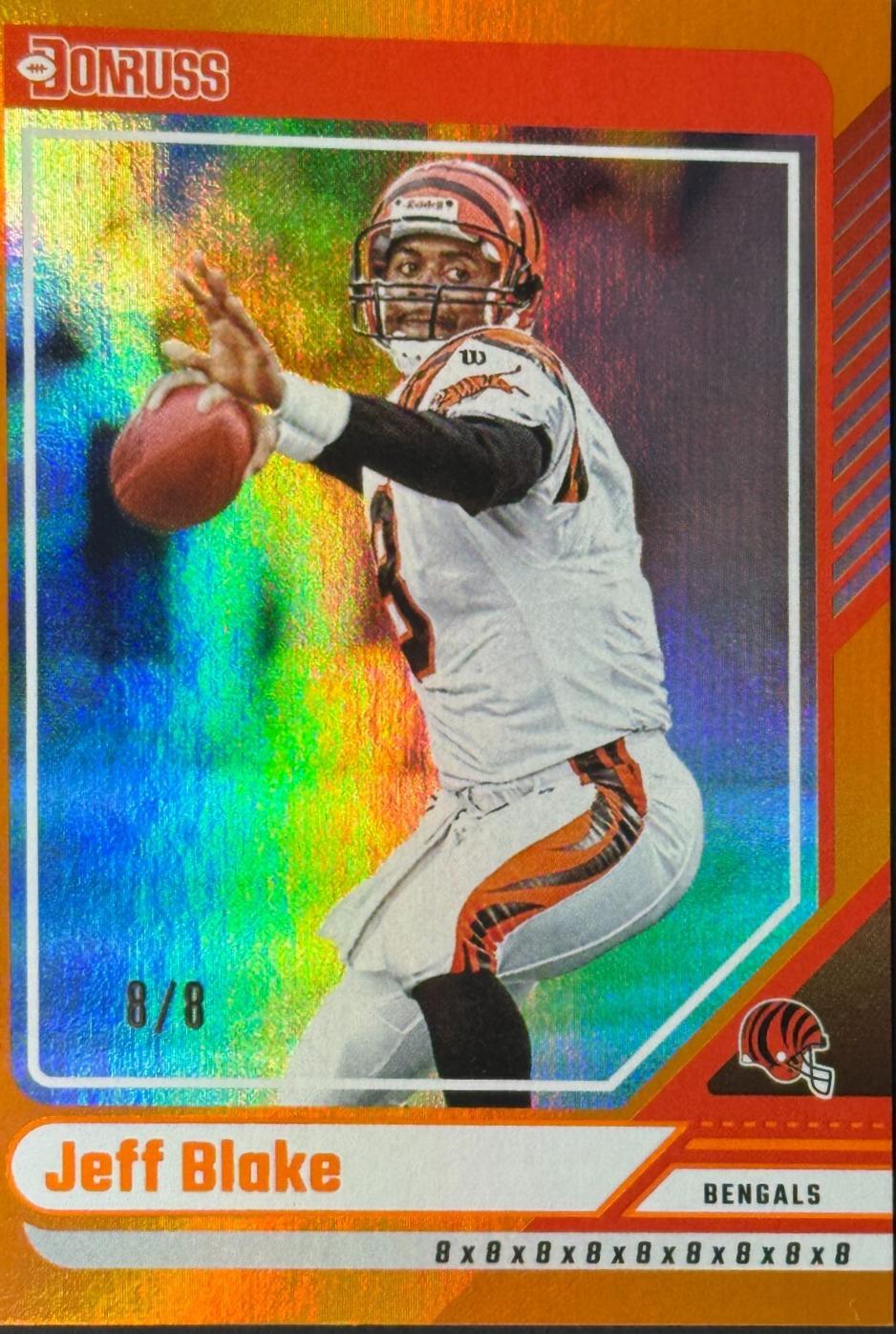 Jeff Blake [Jersey Number] #172