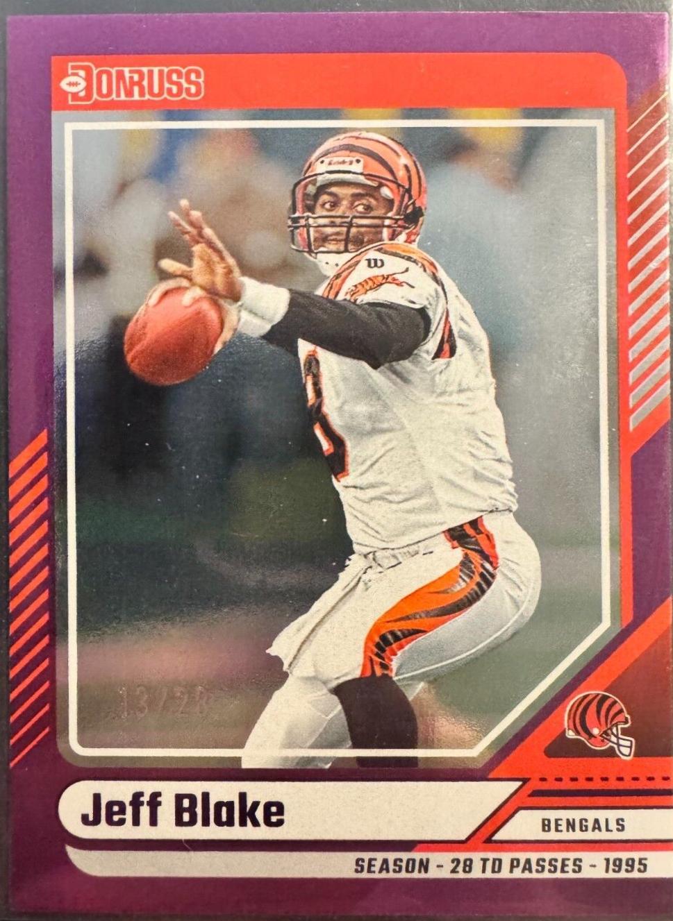 Jeff Blake [Season Stat Line] #172