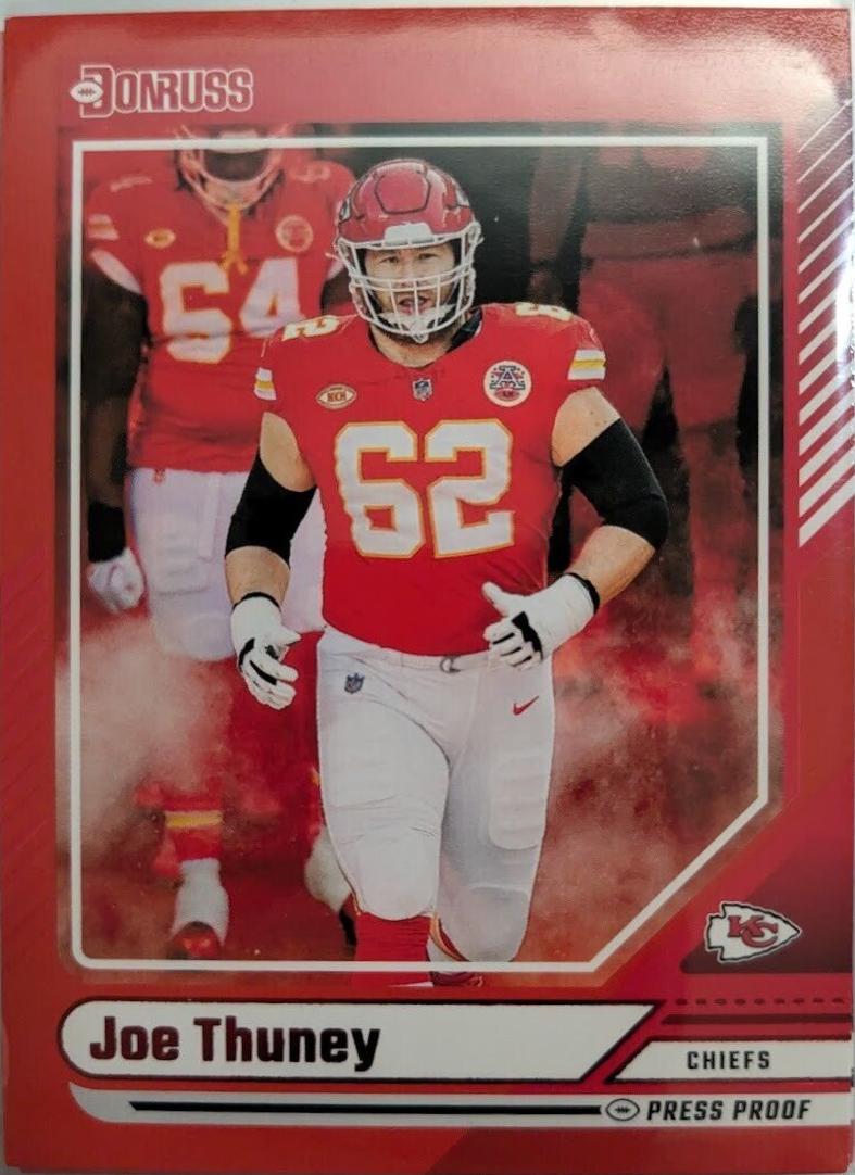 Joe Thuney [Red Press Proof] #103