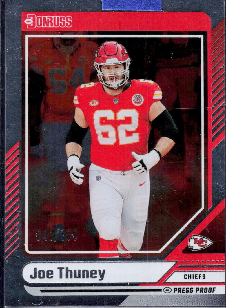 Joe Thuney [Silver Press Proof] #103