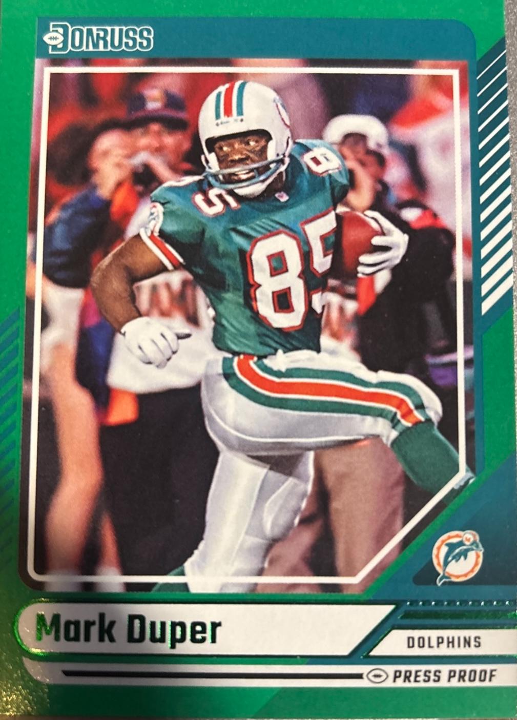 Mark Duper [Green Press Proof] #119