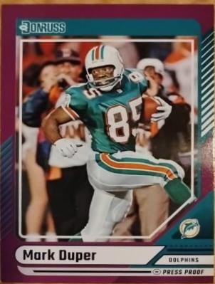 Mark Duper [Purple Press Proof] #119