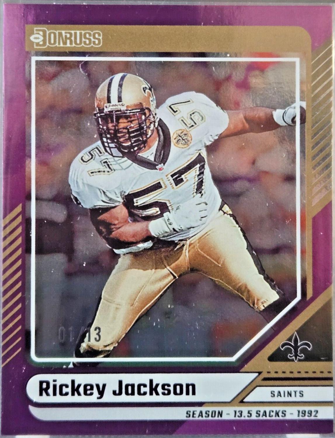 Rickey Jackson [Season Stat Line] #102