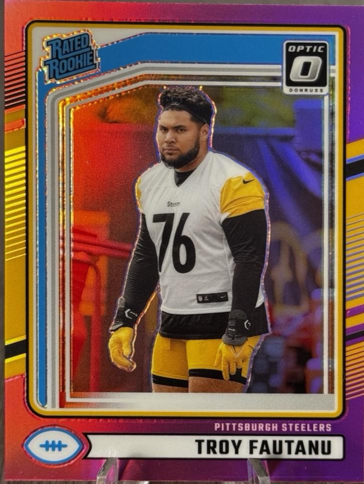 Troy Fautanu [Pink Optic Preview] #360