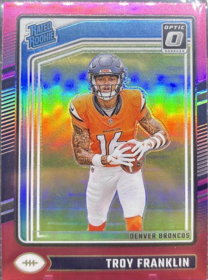 Troy Franklin [Pink Optic Preview] #338