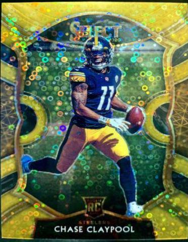 Chase Claypool [Gold Disco Prizm] #70