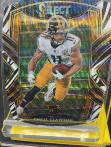 Chase Claypool [Zebra Prizm Die Cut] #270