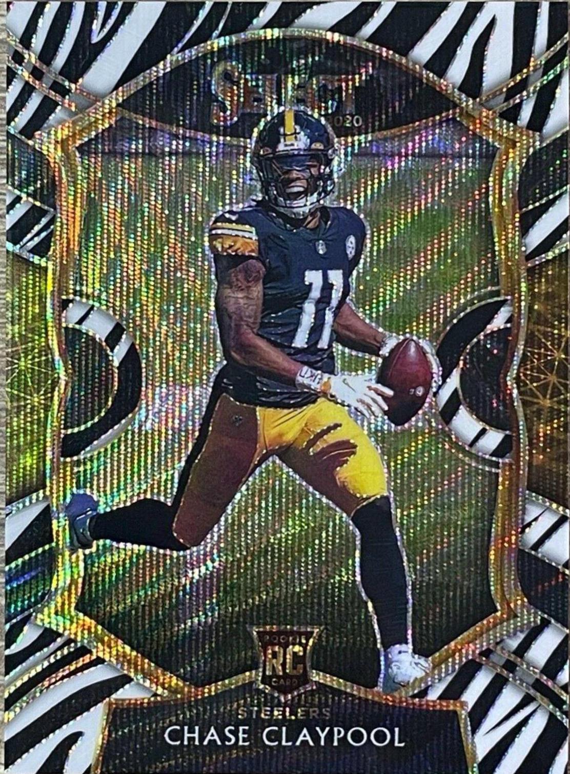 Chase Claypool [Zebra Prizm] #70