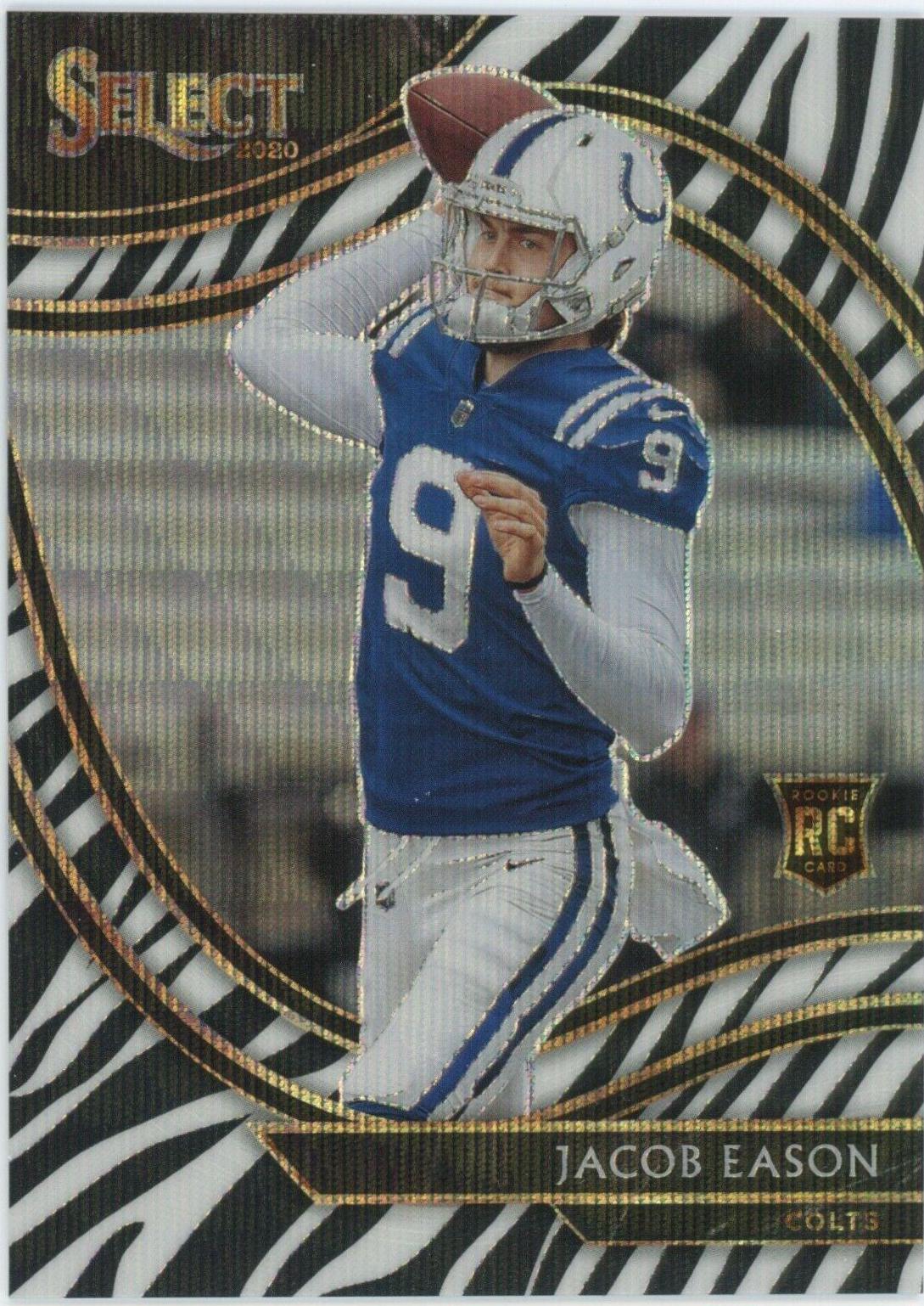 Jacob Eason [Zebra Prizm] #348