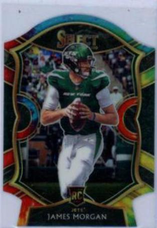 James Morgan [Tie Dye Prizm Die Cut] #84