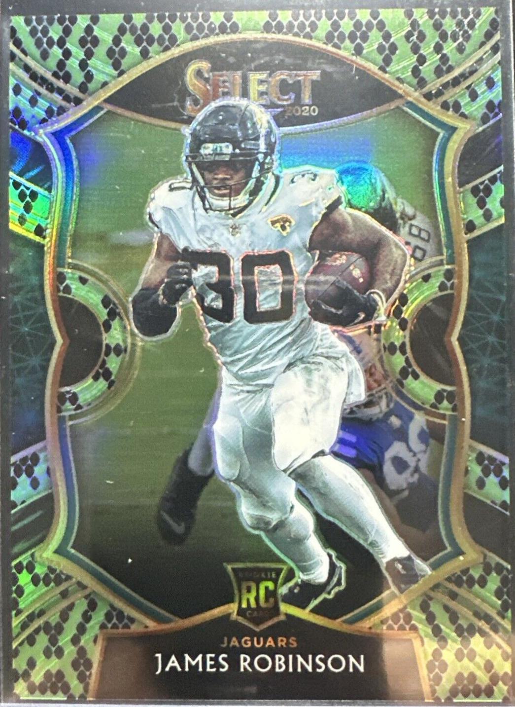 James Robinson [Green and Black Snakeskin Prizm] #88