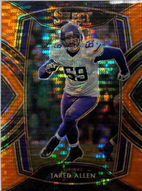 Jared Allen [Neon Orange Pulsar Prizm] #213
