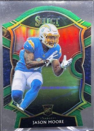 Jason Moore [Green Prizm Die Cut] #78
