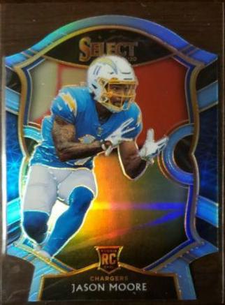 Jason Moore [Light Blue Prizm Die Cut] #78
