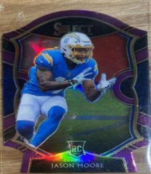 Jason Moore [Maroon Prizm Die Cut] #78