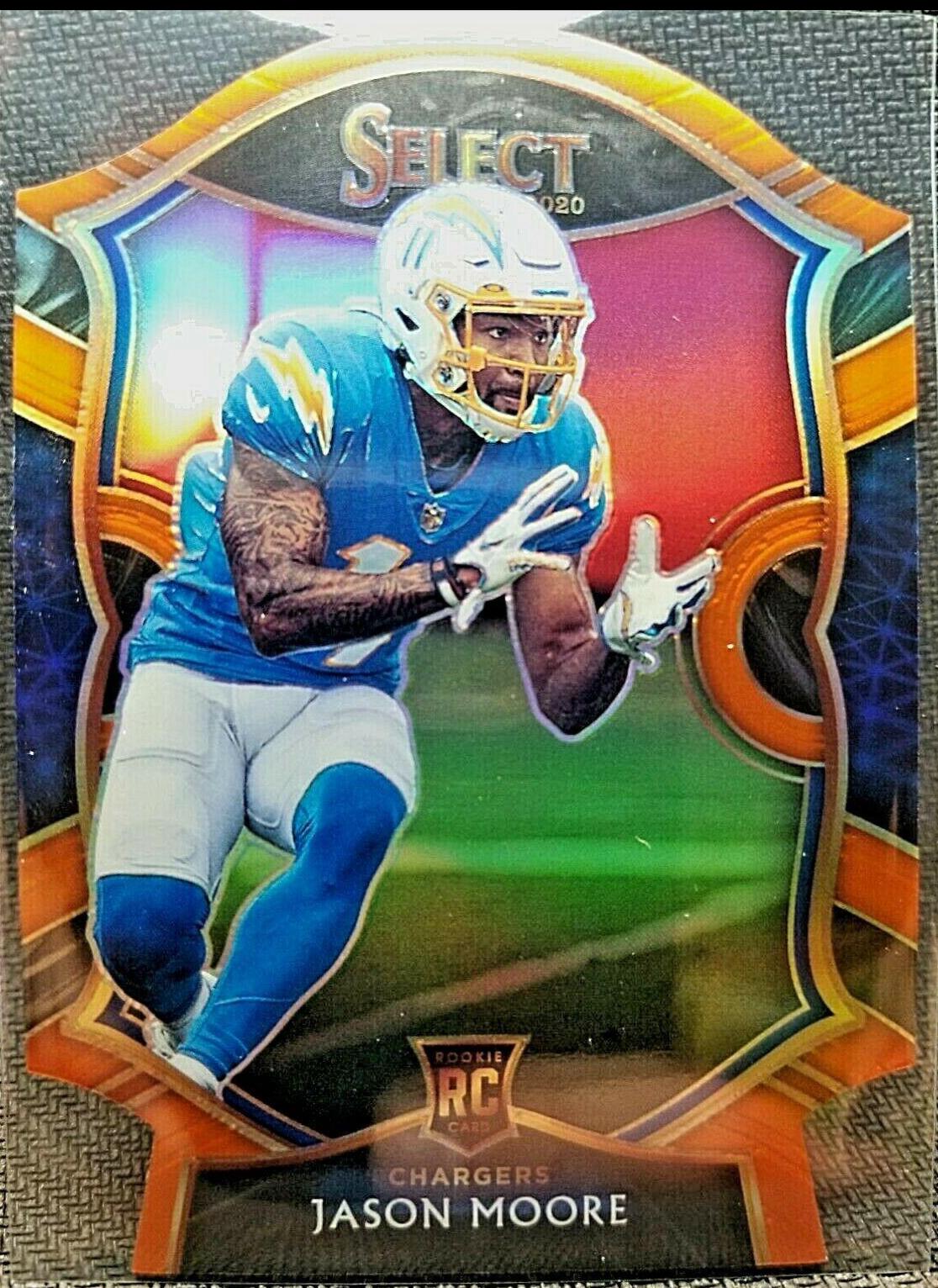 Jason Moore [Orange Prizm Die Cut] #78