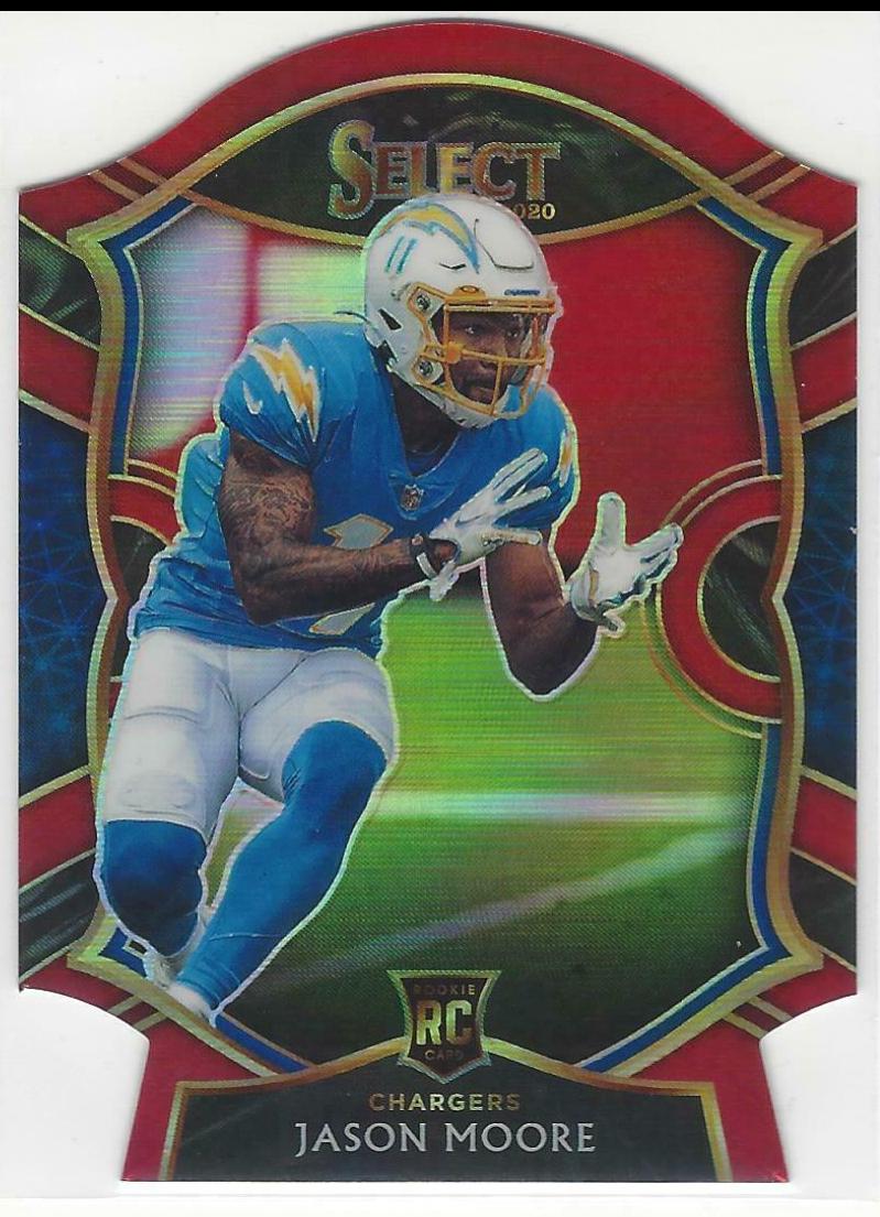 Jason Moore [Red Prizm Die Cut] #78